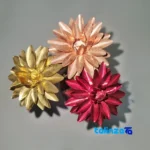Gol Masi Decorative Flower Clove Set of 3 - Packaging view showing label and