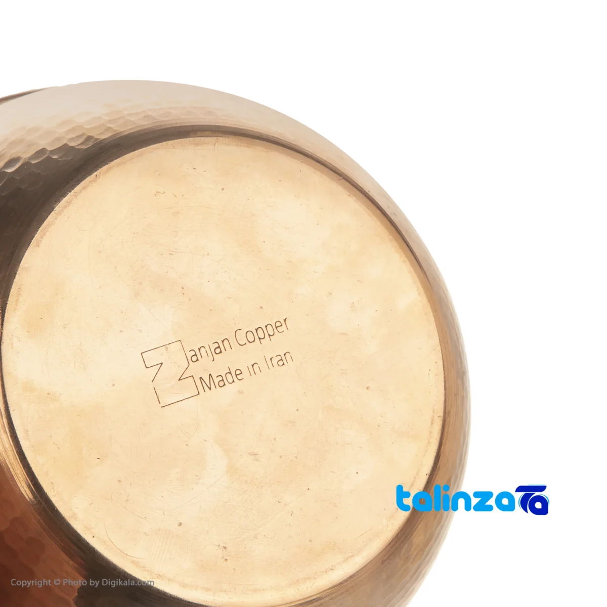 Zanjan Copper Bowl Model 02 Stylish Design 14.5 x 6. label and packaging view)