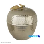 Zanjan Copper Apple Model Candy Dish saffron strand quality (Close-up)