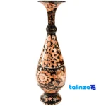 Diamond Cut Copper Chocolate Bowl and Vase Set label packaging view)