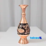 Negaristan Copper Vase Set Handcrafted Decorative Isfahan - Packaging view showing label and