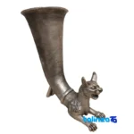Persian Cat Rhyton Statue Traditional Design Animal - Packaging view showing label and
