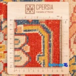 C Persia Handwoven Rug Elegant Design - Weave close-up showing material and craftsmanship