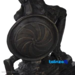 Roman Soldier Statue - Exquisite Bronze Design - Packaging view showing label and