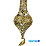 Simorgh Decorative Brass Planter - Packaging view showing label and