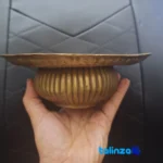 Bronze Basin and Pitcher Set Vintage Duck Design label details pack finish (Packaging view)