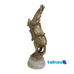 Horse Figurine Brass Stunning Design saffron strand quality (Close-up)