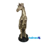 Brass Horse Statue H-2094 Elegant Design label and packaging view)