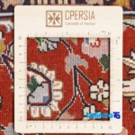 C Persia Handwoven Rug Elegant Design pile texture close-up (Detail view)