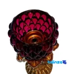 H-1325 Brass Candle Holder Set of Two label and packaging view)