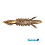 Brass Peacock Statue Decorative Art Piece label and packaging view)