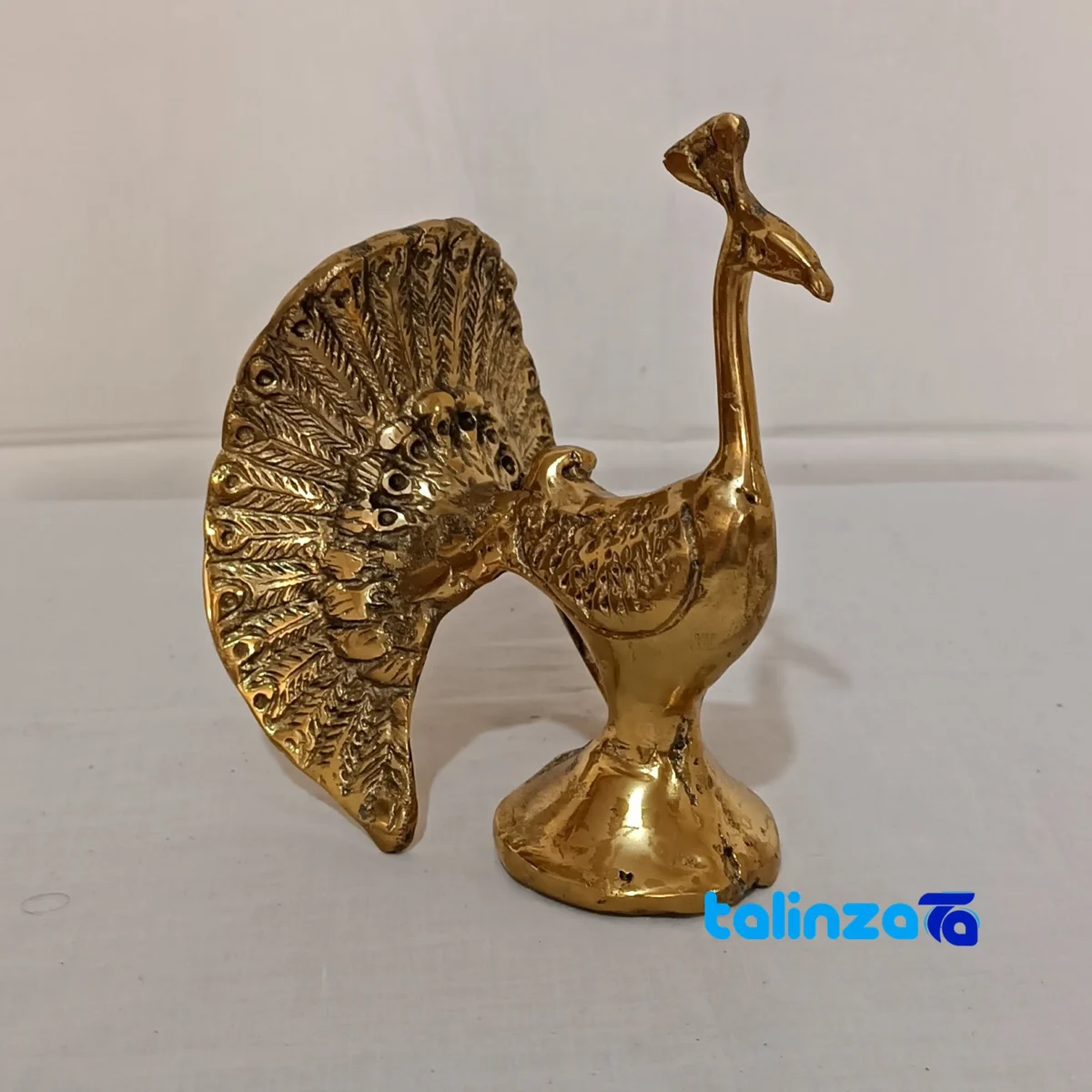 Brass Decor Peacock Model M_1008 label and packaging view)