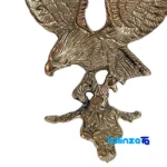 Eagle Brass Statue Model H-1319 - Packaging view showing label details and pack finish