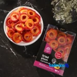 Zarngaran Dried Fruit Mix - Orange, Strawberry, Kiwi, Plum label and packaging view)