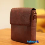 LS4421 Handcrafted Women's Shoulder Bag Mazandaran label and packaging view)