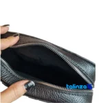 J Leather Messenger Bag Yashar East Azerbaijan label and packaging view)