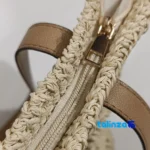 Hani Handmade Women's Shoulder Bag Honey - Packaging view showing label and