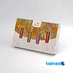 Aghile Super Negin Saffron Gift Set with Cardamom and Rose label details pack finish (Packaging view)