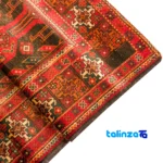 Handwoven Persian Rug Baloch Design Traditional Craftsmanship - Detail view showing pile texture close-up