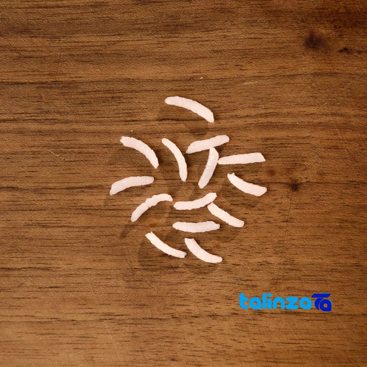 Detail view of Amrallahi Tarom Mazandaran Rice Excellent 100 percent grain close-up