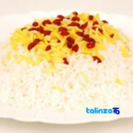 Detail view of Mazandaran Tarom Aromatic Rice 10000 grams grain close-up