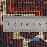 Handwoven Persian Rug Baloch Model 20.11.3188 - Corner detail showing binding and edges