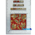 Edge view of Persian Handwoven Rug Latchak Design Cream border and finishing