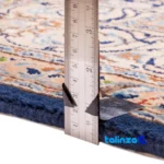 Edge view of C Persia Handwoven Rug Elegant Design border and finishing