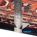 C Persia Handwoven Rug Rich Navy border and finishing (Edge view)