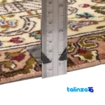 Corner detail of Cypress Persian Handwoven Rug Stunning Design binding and edges