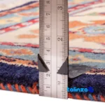 C Persia Handwoven Rug Elegant Design 224x170x1 cm border and finishing (Edge view)