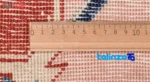 Si Persia Handwoven Rug Geometric Design border and finishing (Edge view)