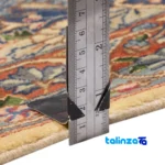 Cypress Persian Handwoven Carpet Elegant Design border and finishing (Edge view)