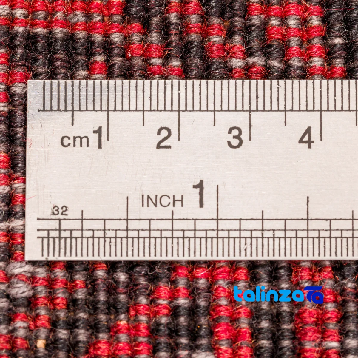 Traditional Handwoven Persian Rug Model Baloch - Edge view showing border and finishing