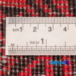 Traditional Handwoven Persian Rug Model Baloch - Edge view showing border and finishing