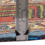 Edge view of C Persia Handwoven Rug Elegant Design border and finishing