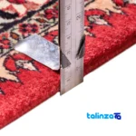 C Persia Handwoven Rug Stunning Design - Corner detail showing binding and edges