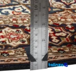 Persia Handwoven Rug Unique Design - Corner detail showing binding and edges