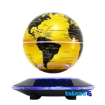 UFO Decorative Globe Model - Luxurious Design - Detail view showing finish and material