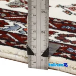 C Persia Handwoven Rug Elegant Design - Edge view showing border and finishing