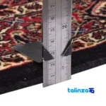 C Persian Handwoven Rug Luxurious Design 176x111x1 cm - Edge view showing border and finishing