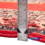 Edge view of C Persia Handwoven Rug Elegant Design border and finishing