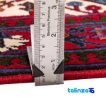 Persia Carpets Handwoven Rug Elegant Cream Design border and finishing (Edge view)