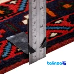 Cypress Persian Handwoven Rug Stunning Design - Edge view showing border and finishing