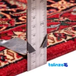 C Persia Handwoven Rug Stunning Design - Edge view showing border and finishing