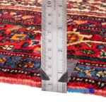 Corner detail of Se Persia Handwoven Carpet Traditional Design binding and edges