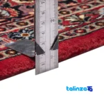 Si Persia Handwoven Carpet Elegant Design - Corner detail showing binding and edges