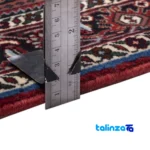 Persia Handwoven Rug Traditional Design Red binding and edges (Corner detail)