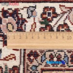 Persia Handwoven Carpet Unique Design - Edge view showing border and finishing