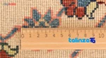 Cypress Handwoven Runner Rug Geometric Design Cream binding and edges (Corner detail)